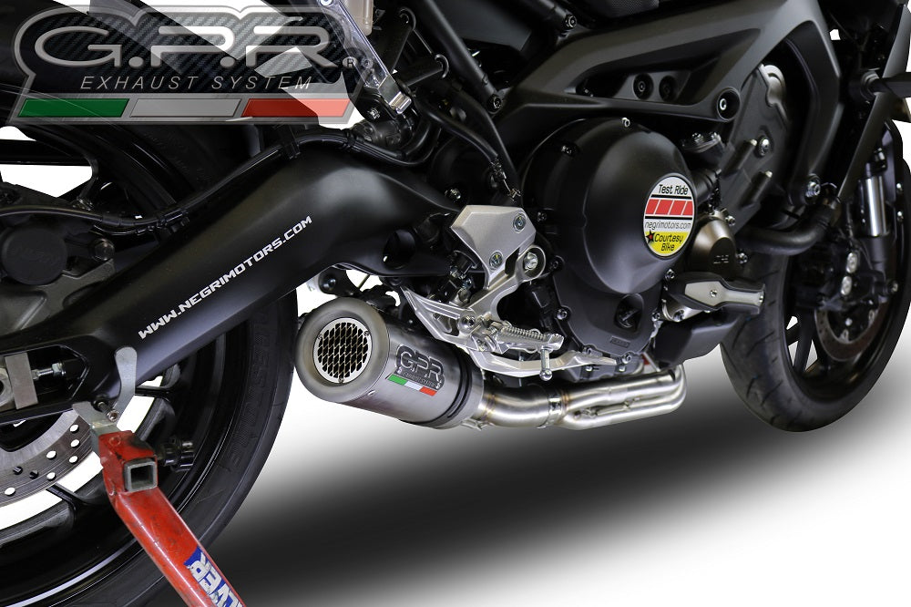 Yamaha Mt-09 Tracer 900 2015-2016 Exhaust GPR Full System M3 Inox