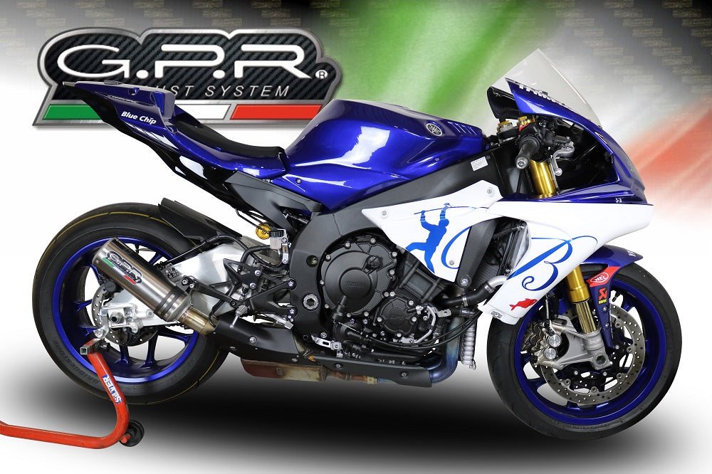 Yamaha YZF R1 R1M 2020-2025 Exhaust GPR Slip-on M3 Inox