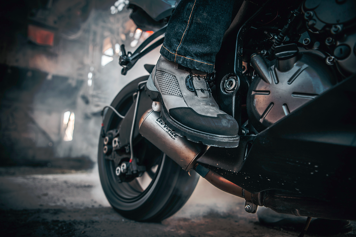 Botas ICON Stormhawk - Gris - Talla 14 3403-1184