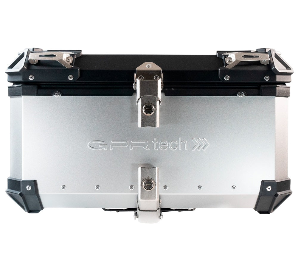 Voge 900DSX 2026-2027 GPR Tech 55L Aluminum Top Case, Silver with Mounting Plate - photo 5