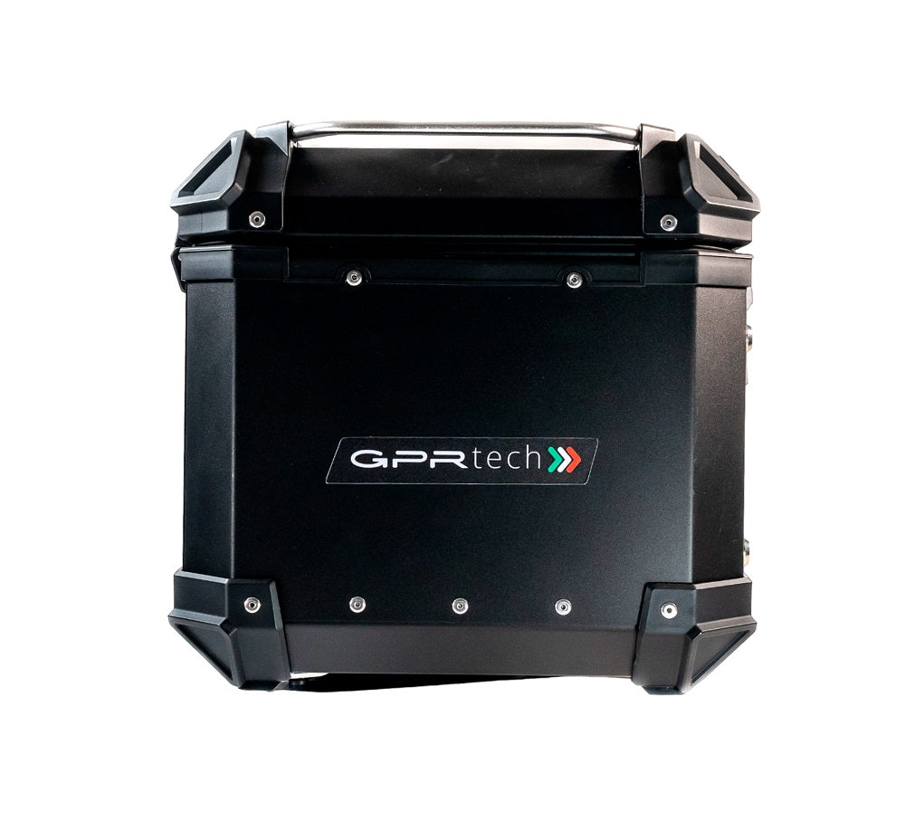 Zontes 368 G 2025-2026 GPR Tech 35L Aluminum Top Case, Black, with roof rack and mounting plate - photo 10