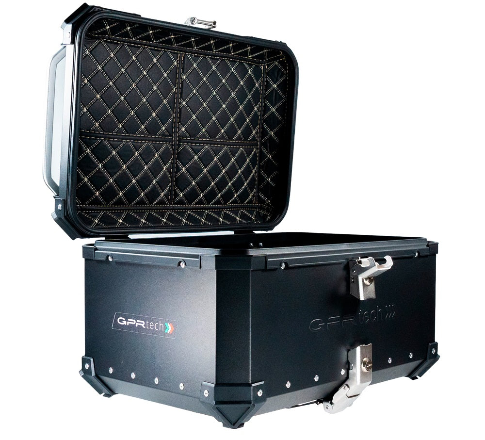 Harley Davidson Pan America 1250 2020-2024 GPR Tech 55L Aluminum Top Case, Black with Mounting Plate - photo 11