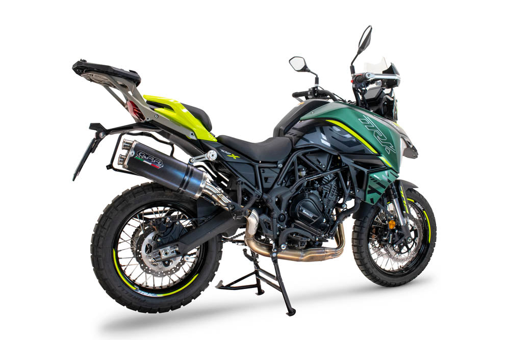 Benelli Trk 702 2023-2024 Exhaust GPR Slip-on Dual Poppy