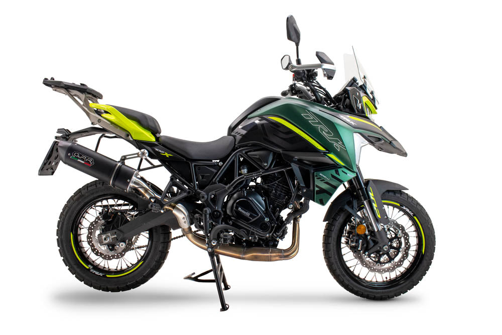 Benelli Trk 702 2023-2024 Exhaust GPR Slip-on Furore Nero