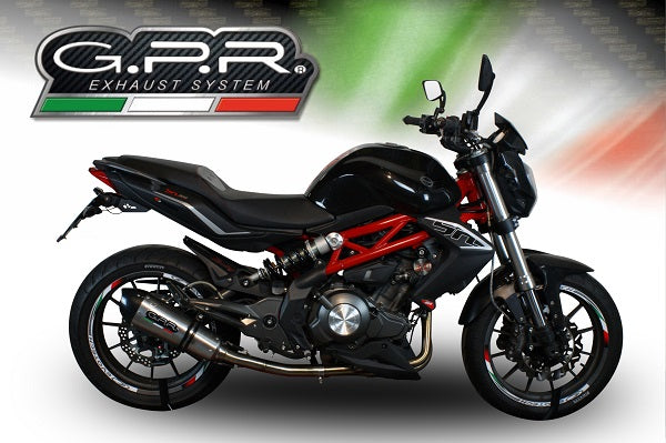 Benelli Bn 302 S 2017-2024 Exhaust GPR Slip-on Grand Prix Evo Titanium