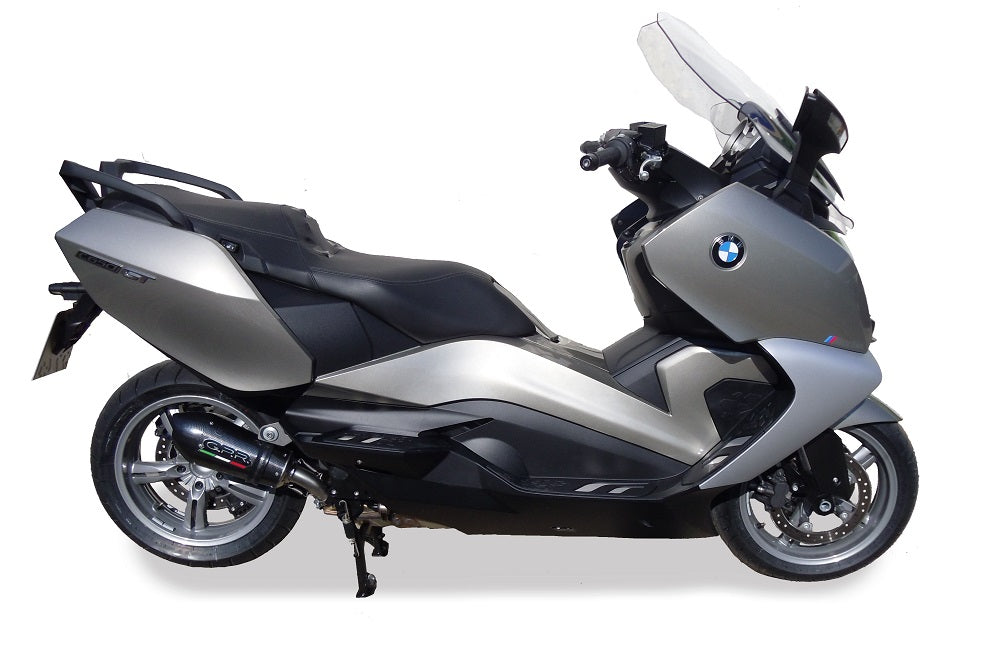 BMW C650GT 2012-2015 Exhaust GPR Slip-on Grand Prix Evo Poppy