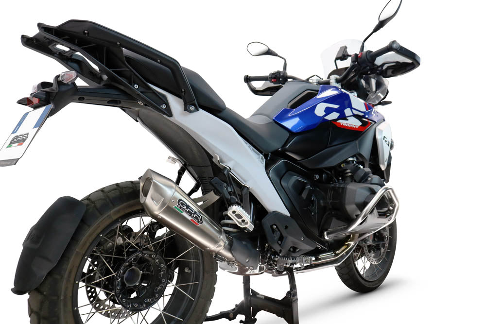 BMW R1300GS 2024-2026 Exhaust GPR Slip-on GP-Revo Titanium