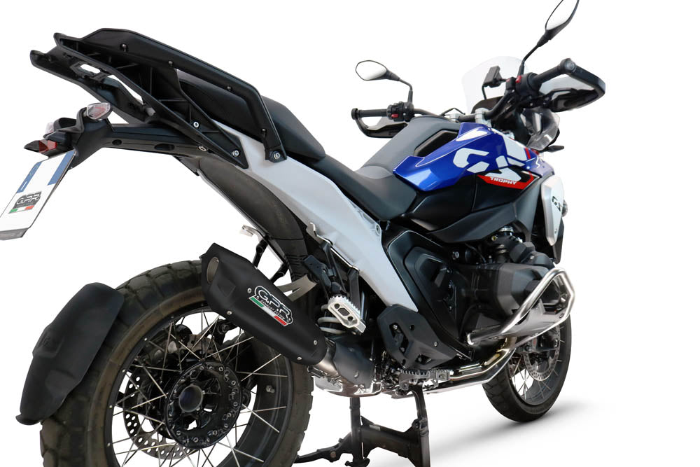 BMW R1300GS Adventure 2024-2026 Exhaust GPR Slip-on GP-Revo Black Titanium - photo 3