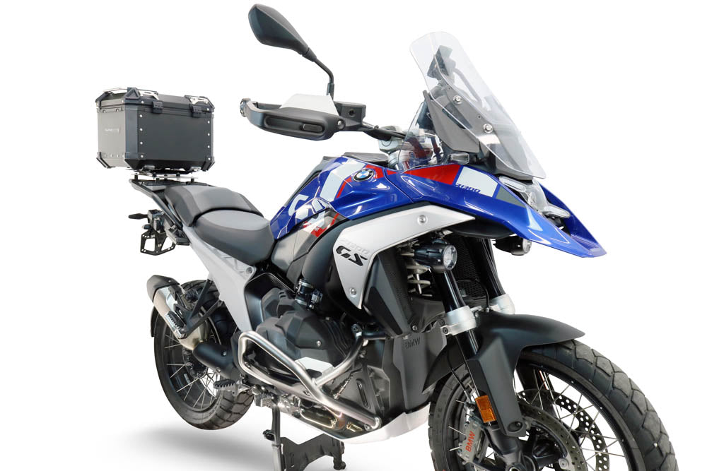 BMW R1300GS 2024-2026 GPR Tech 35L Aluminum Top Case, Black with Mounting Plate - photo 2