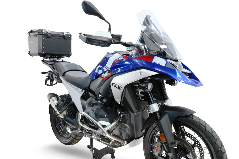 BMW R1300GS 2024-2026 GPR Tech 45L Aluminum Top Case, Black with Mounting Plate - photo 2