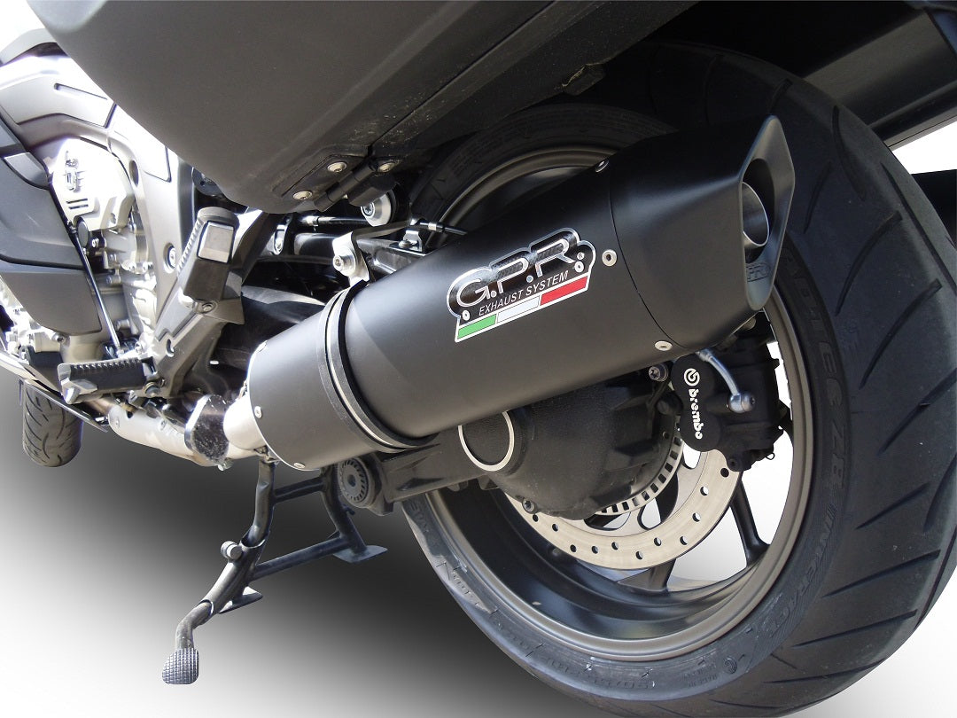 Bmw K1600GT 2022-2024 Exhaust GPR Double Slip-on Furore Evo4 Nero