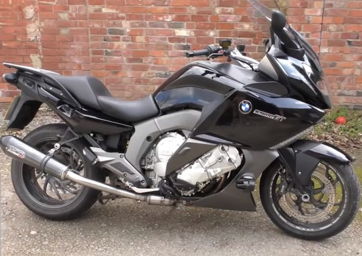 BMW K1600GT 2017-2021 Exhaust GPR Double Slip-on Grand Prix Evo Poppy