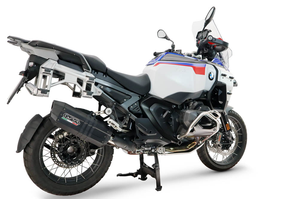 BMW R1300GS Adventure 2024-2026 Exhaust GPR Slip-on Hyper Sonic Black Titanium