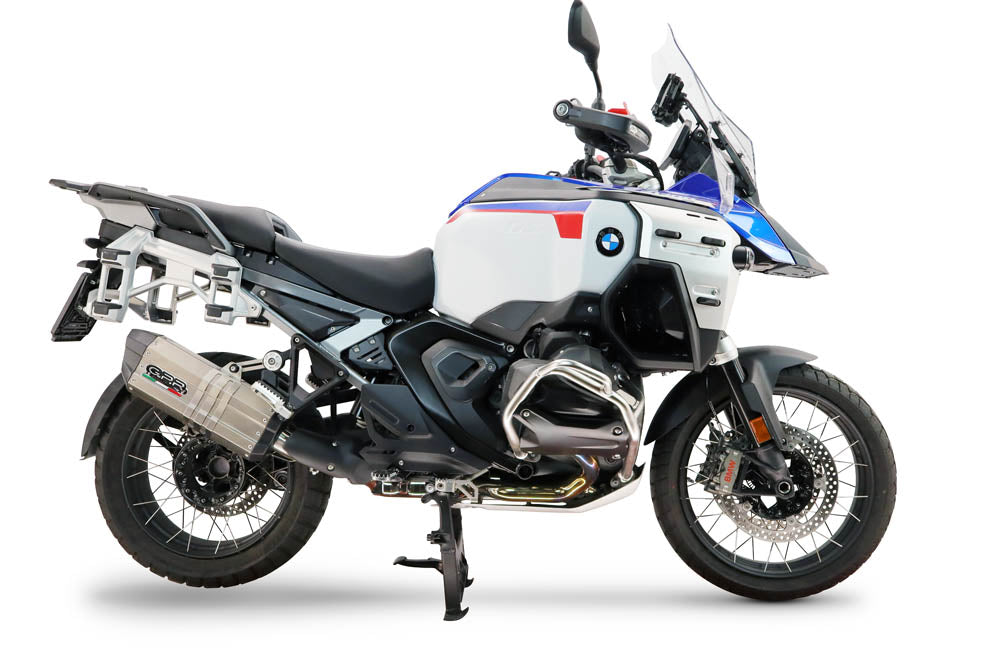 BMW R1300GS Adventure 2024-2026 Exhaust GPR Slip-on Hyper Sonic Titanium