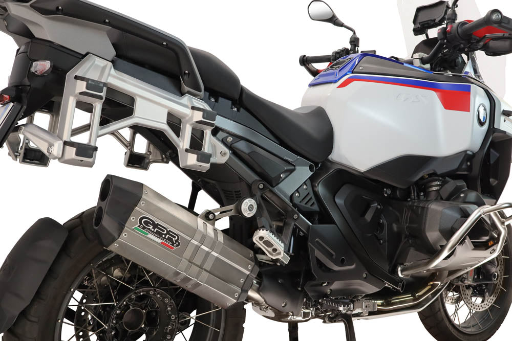 BMW R1300GS Adventure 2024-2026 Exhaust GPR Slip-on Hyper Sonic Titanium