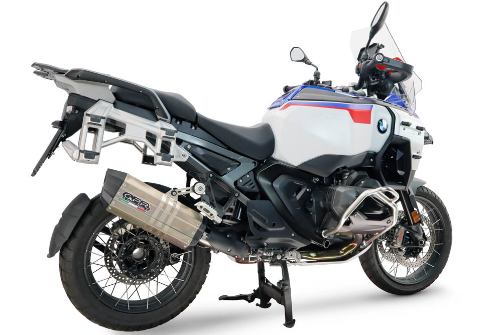 BMW R1300GS Adventure 2024-2026 Exhaust GPR Slip-on Hyper Sonic Titanium