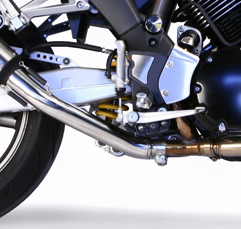 Yamaha Bt Bulldog 1100 2002-07 Exhaust GPR Double Slip-on Ghisa