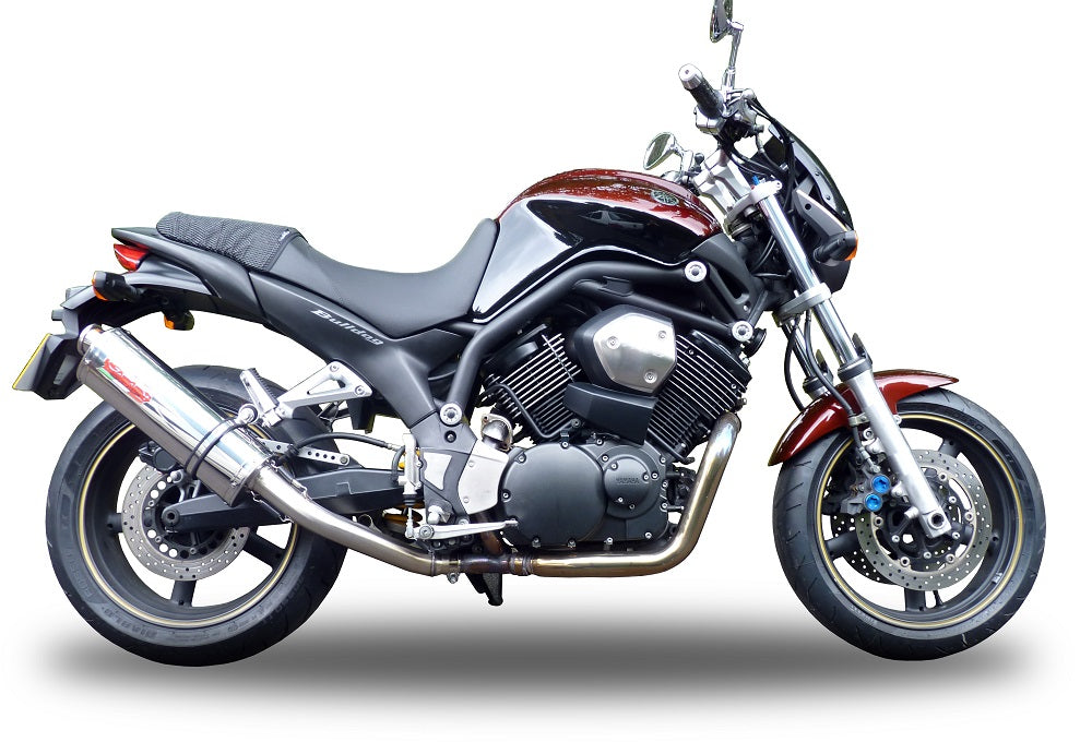 Yamaha Bt Bulldog 1100 2002-07 Exhaust GPR Double Slip-on Trioval