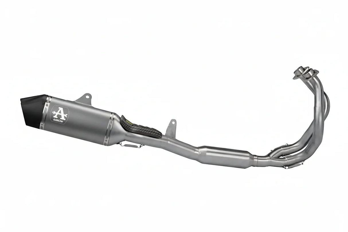 Arrow KAWASAKI Z650 / NINJA 650 / VERSYS 650 E5+ 2025 FULL SYSTEM WITH VELOCE TITANIUM SILENCER - 77501vl