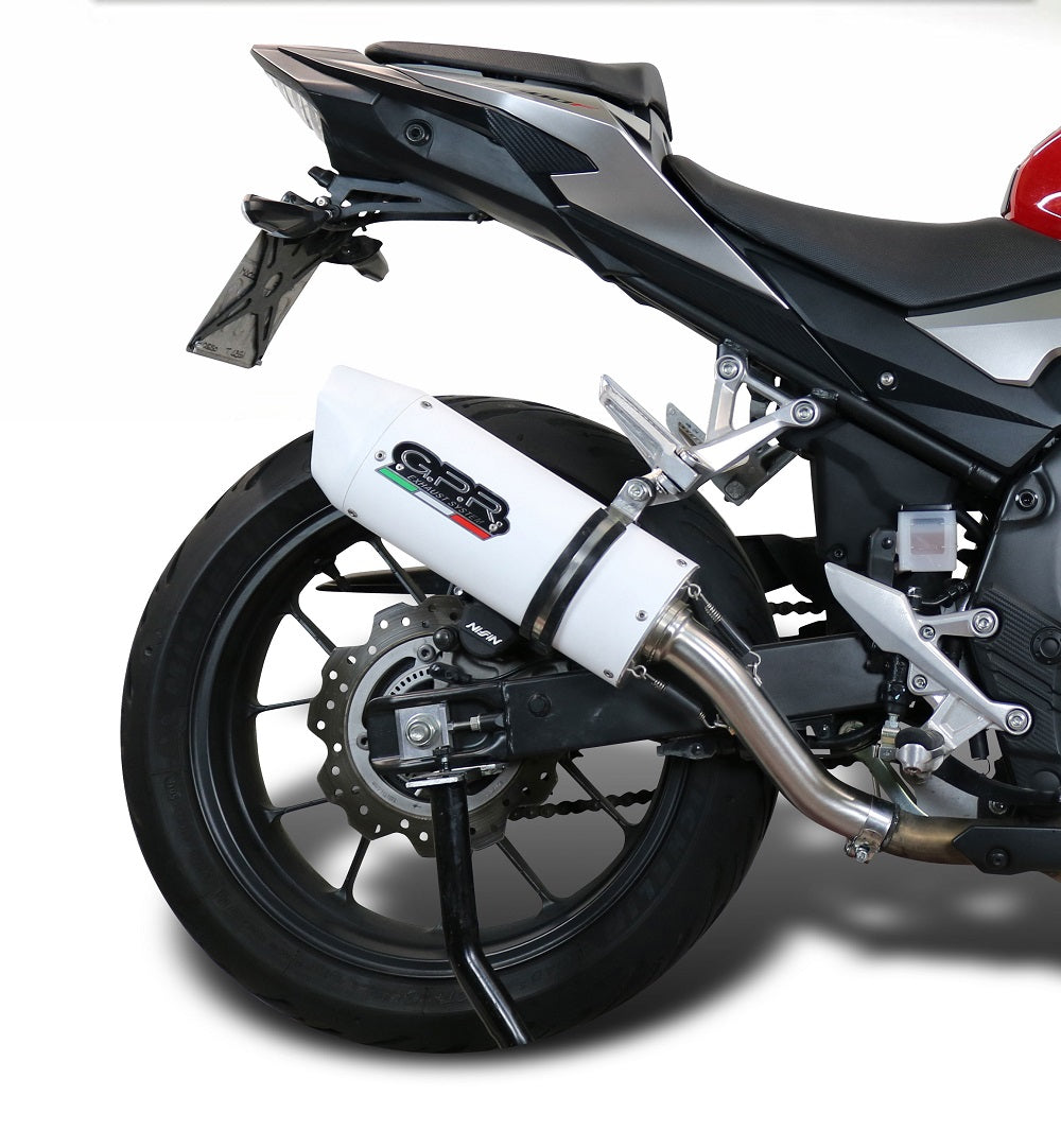 Honda CB400X 2013-2015 Exhaust GPR Slip-on Albus Ceramic