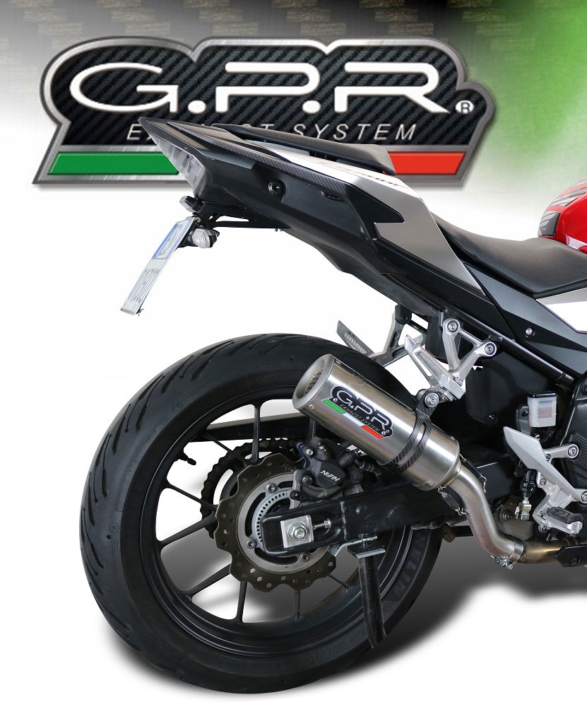 Honda CB500X 2016-2018 Exhaust GPR Slip-on M3 Inox