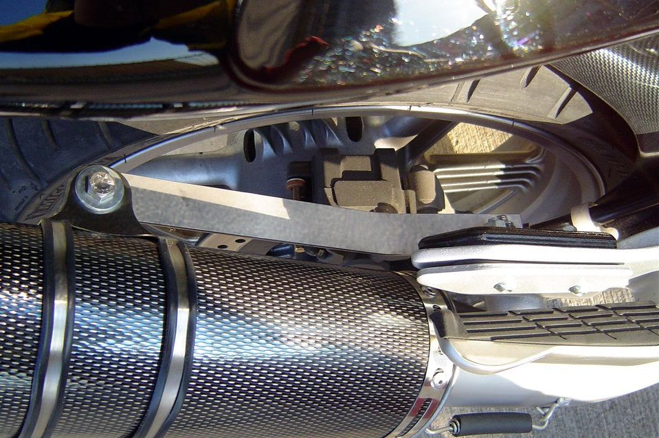 Honda CBF600 CBF600N 2004-2007 Exhaust GPR Slip-on Furore Nero High Level