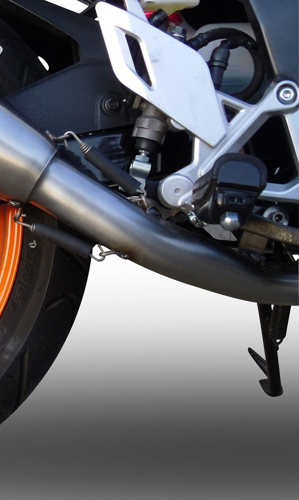 Honda CBR125R 2011-2016 Exhaust GPR Full System Furore Nero Race
