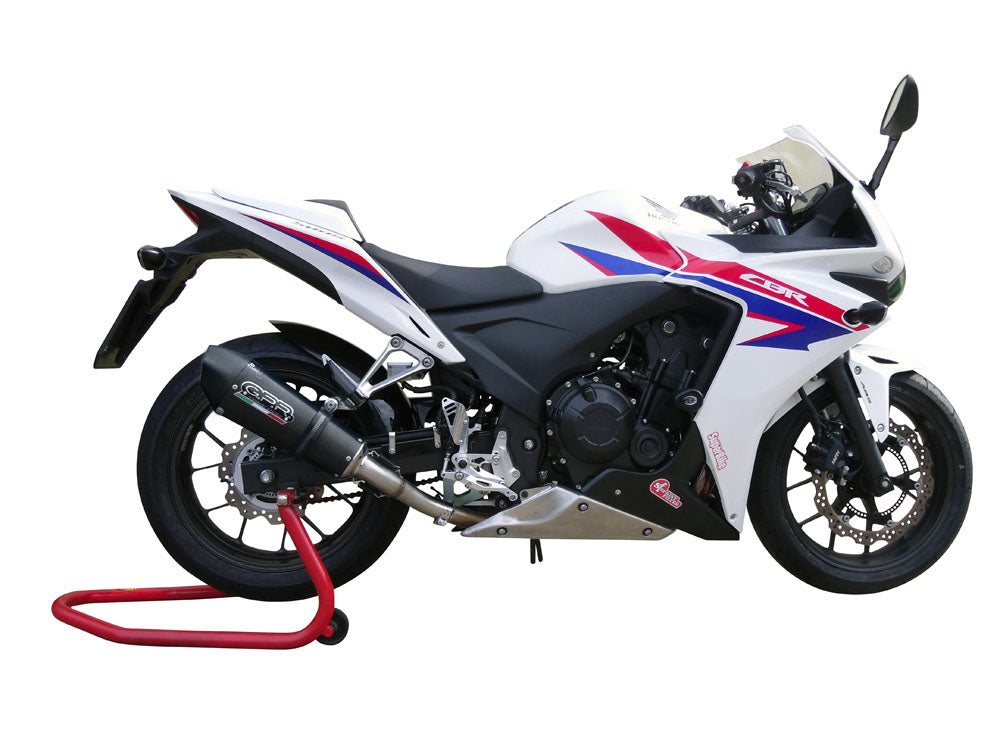 Honda CBR500R 2023-2024 Exhaust GPR Slip-on Grand Prix Evo Black Titanium