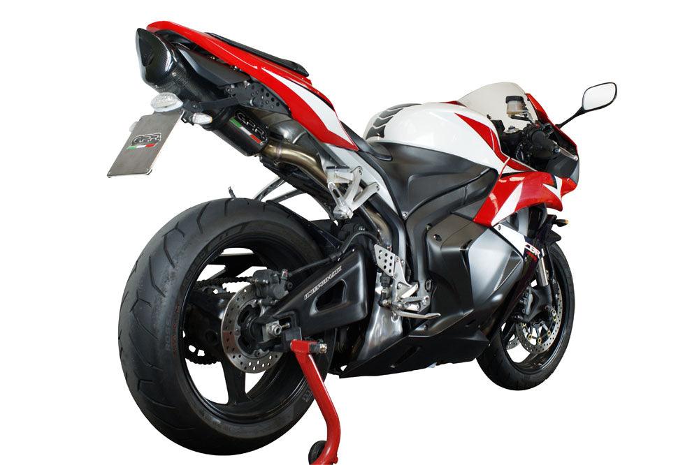 Honda CBR600RR 2003-2004 PC37A Exhaust GPR Slip-on Tiburon Poppy