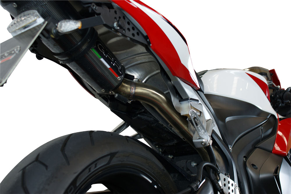 Honda CBR600RR 2005-2006 Exhaust GPR Slip-on Tiburon Titanium