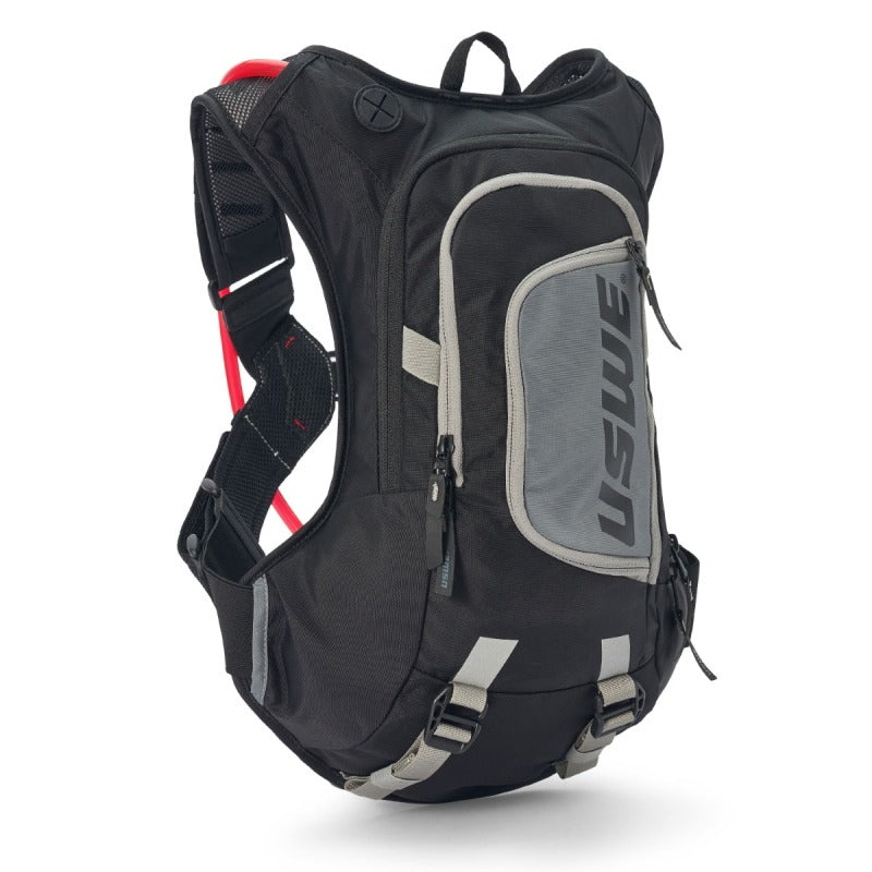 Mochila de hidratación USWE Moto Hydro de 8 l - Negro carbón/Gris 2083401