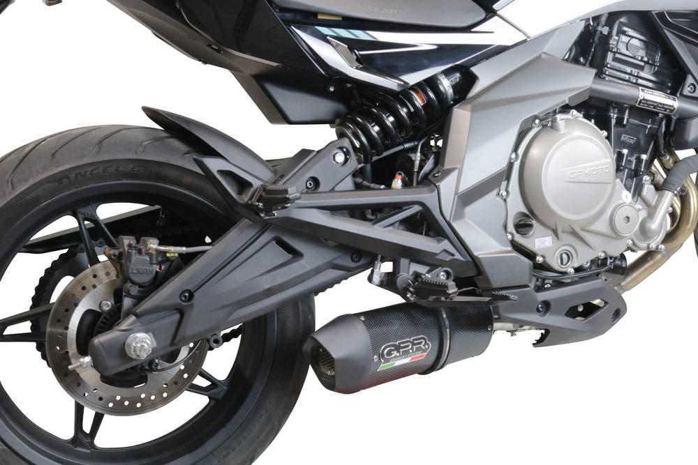 Cf Moto 650 Mt 2019-2020 Exhaust GPR Slip-on Furore Poppy