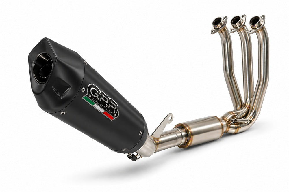 CF Moto 675SS 2024-2027 Exhaust GPR Full System GP-Revo Black Titanium