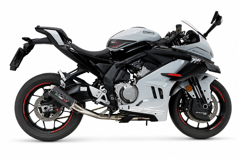 CF Moto 675 NK 2024-2027 Exhaust GPR Full System M3 Black Titanium - photo 1