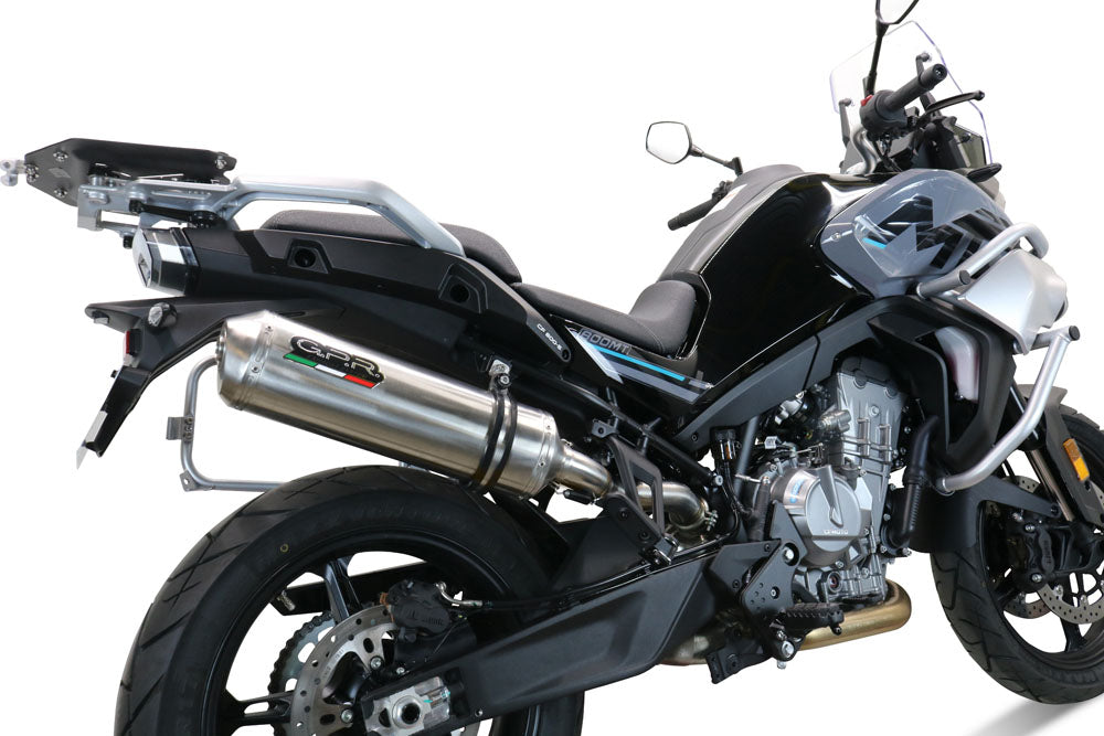 CF Moto 800 Mt-x 2024-2026 Exhaust GPR Slip-on Satinox