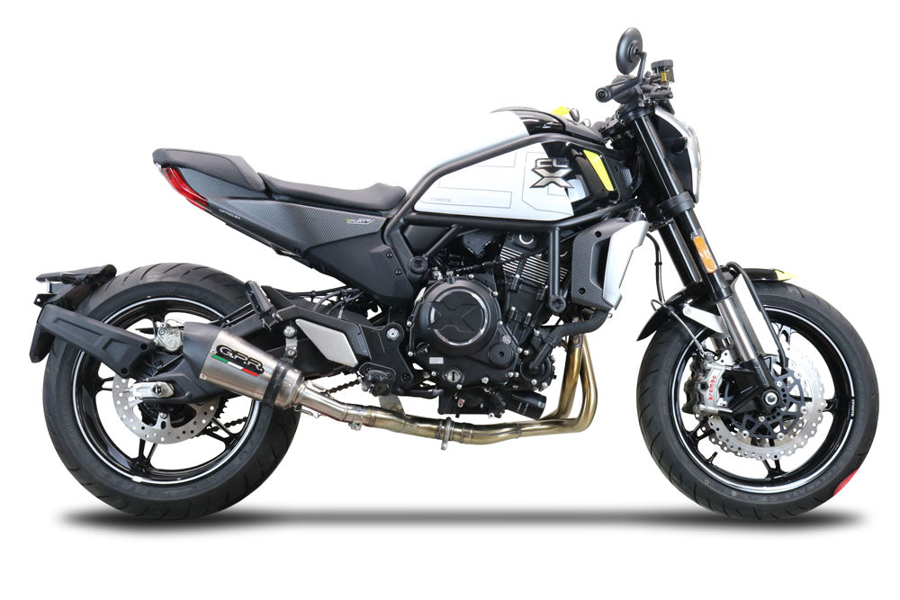 CF Moto 700 CL-X Sport 2022-2024 Exhaust GPR Mid-Line Grand Prix Evo Titanium