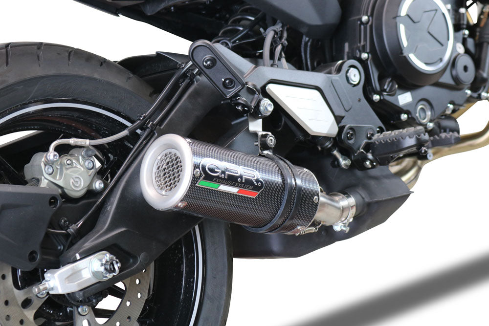 CF Moto 700 CL-X Sport 2022-2024 Exhaust GPR Slip-on M3 Poppy