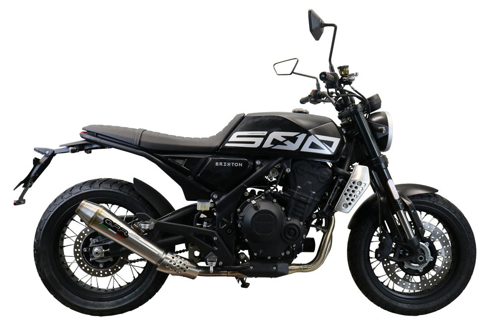 Brixton Crossfire 500X 2022-2023 Exhaust GPR Slip-on Ultracone