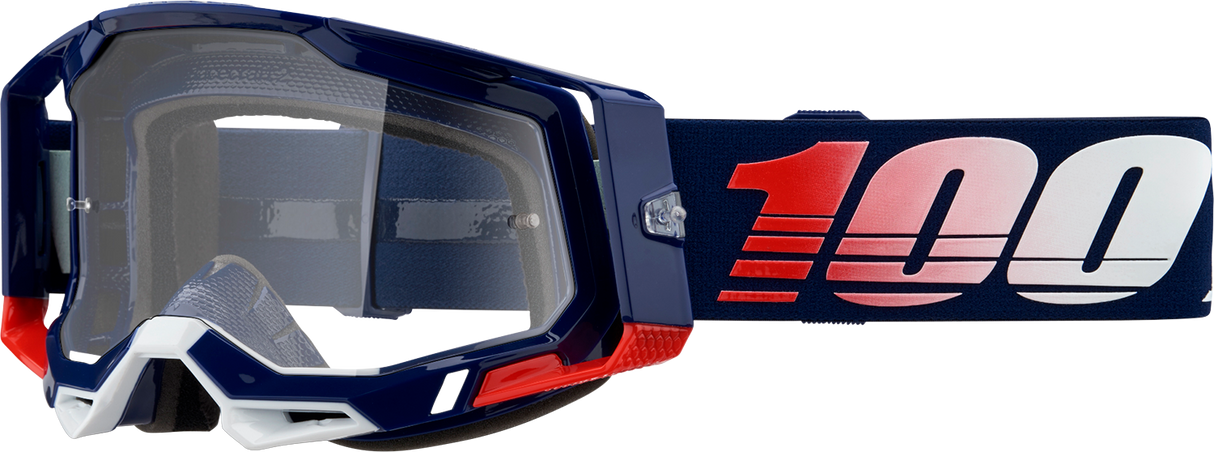 Gafas 100% Racecraft 2 - Republic - Transparentes 50009-00022