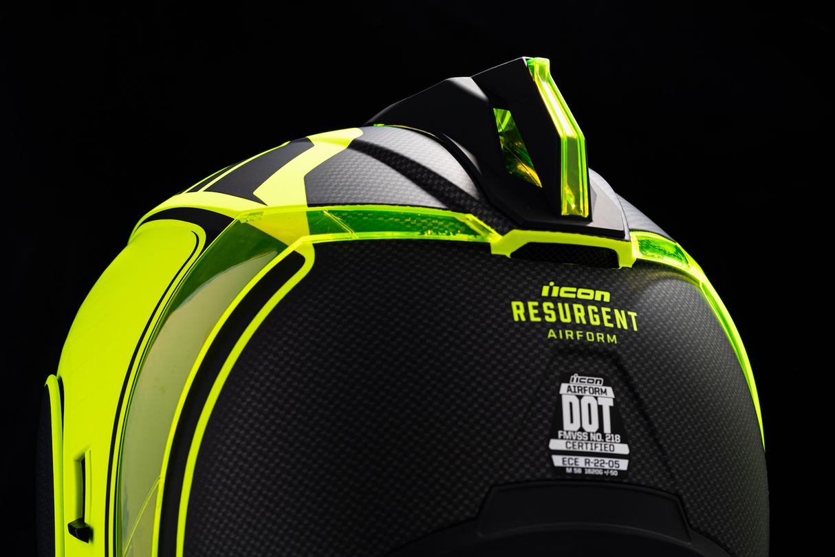 Casco ICON Airform™ - Resurgent - Alta visibilidad - Mediano 0101-14757