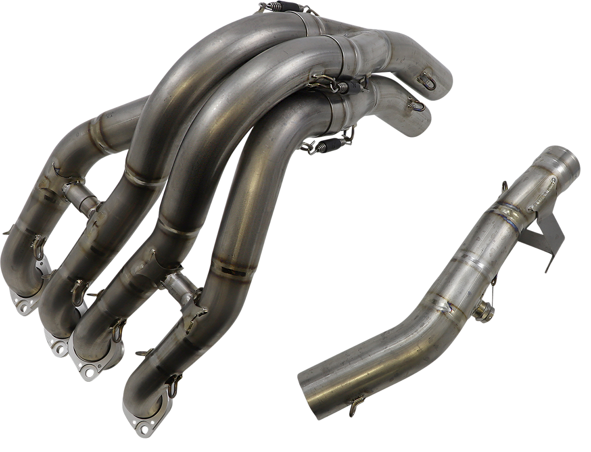 Colectores de escape Akrapovic para Kawasaki ZX10R 2021-2024, tubo de enlace E-K10E2