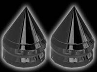 Sixty61 Spiked Bar Ends-ZX10R 2008-2014 Black