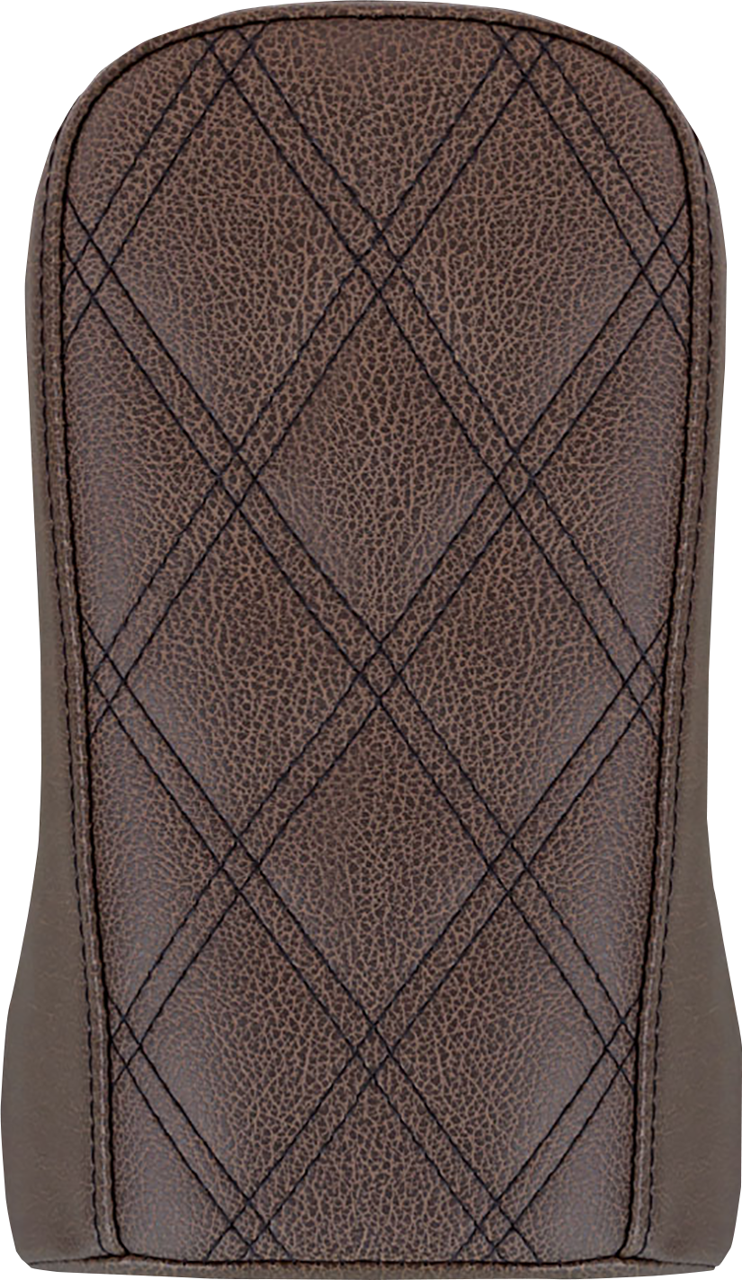 Almohadilla de pasajero SADDLEMEN Renegade - Sport - Costuras enrejadas - Marrón - FLSB/FXLR '18-'23 818-29-022BLS