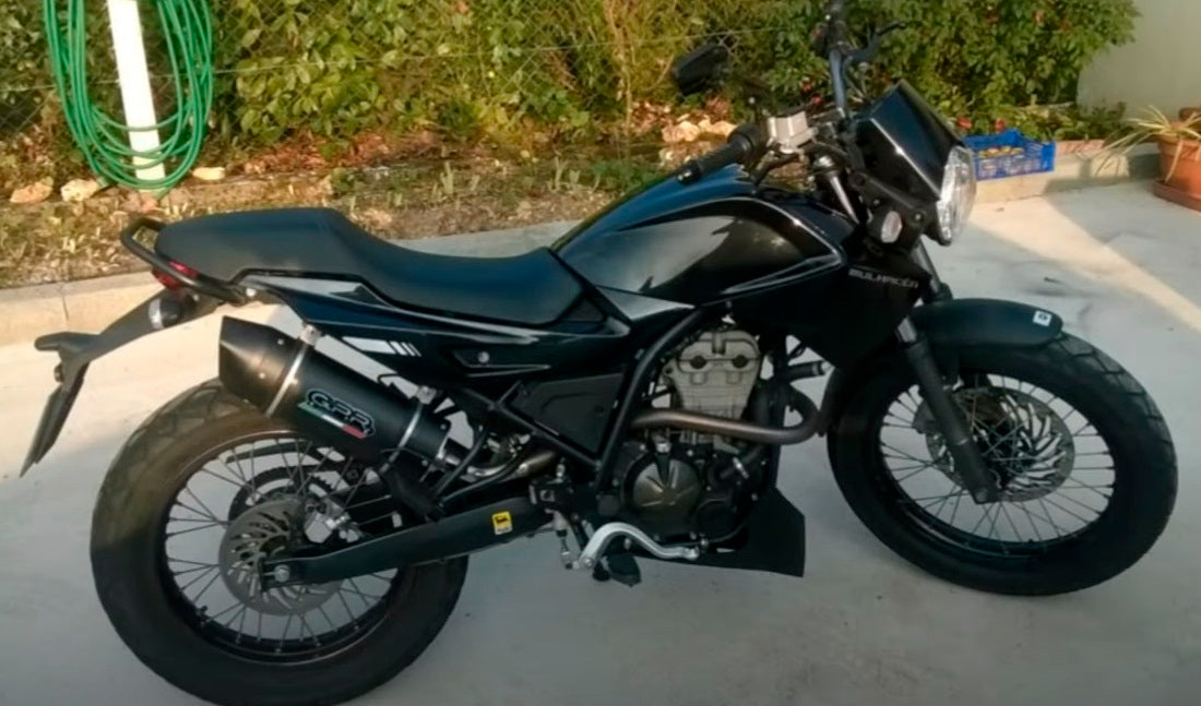 Derbi Mulhacèn 2006-2011 Exhaust GPR Slip-on Furore Nero