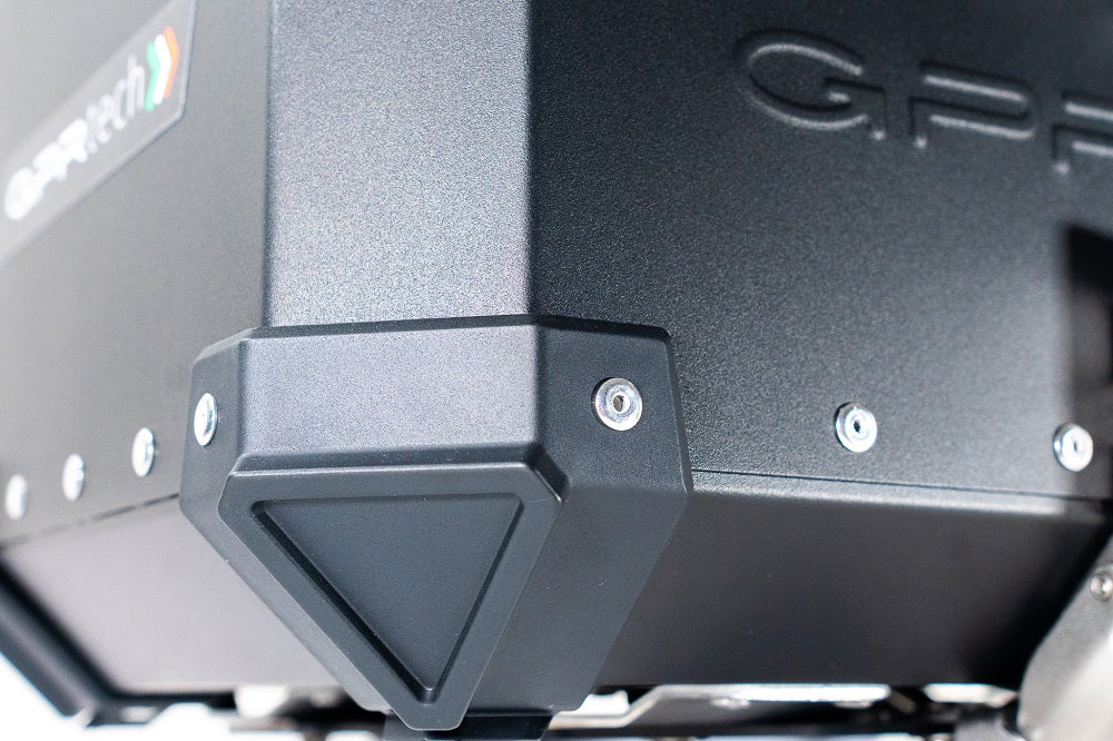 Suzuki V-Strom 1000 2017-2019 GPR Tech 35L Aluminum Top Case, Black with Mounting Plate - photo 16