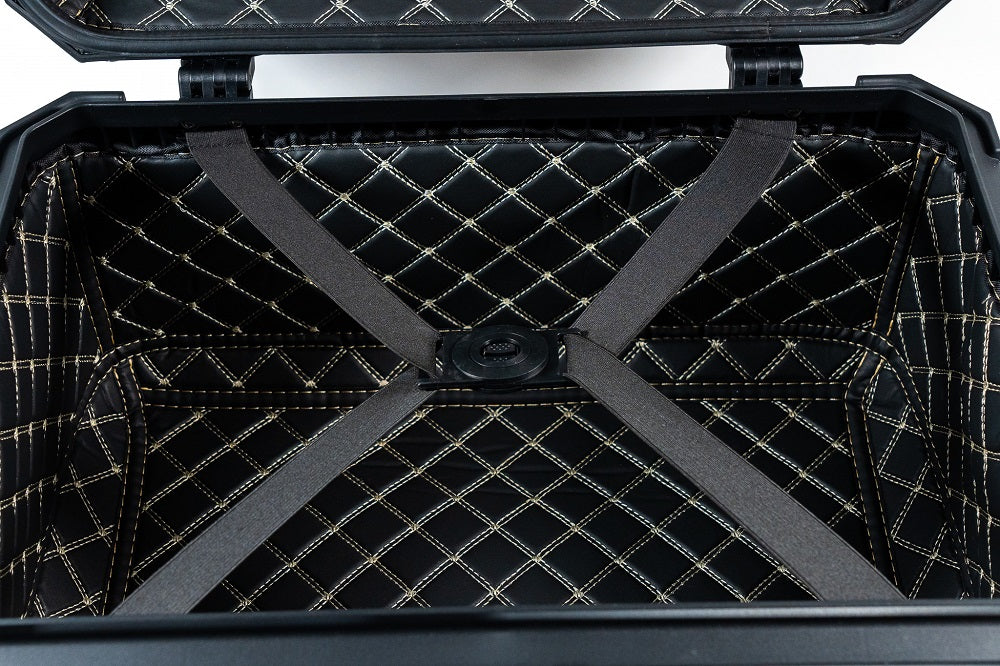 GPR Tech 35L Aluminum Universal Top Case, Black with Mounting Plate - photo 17