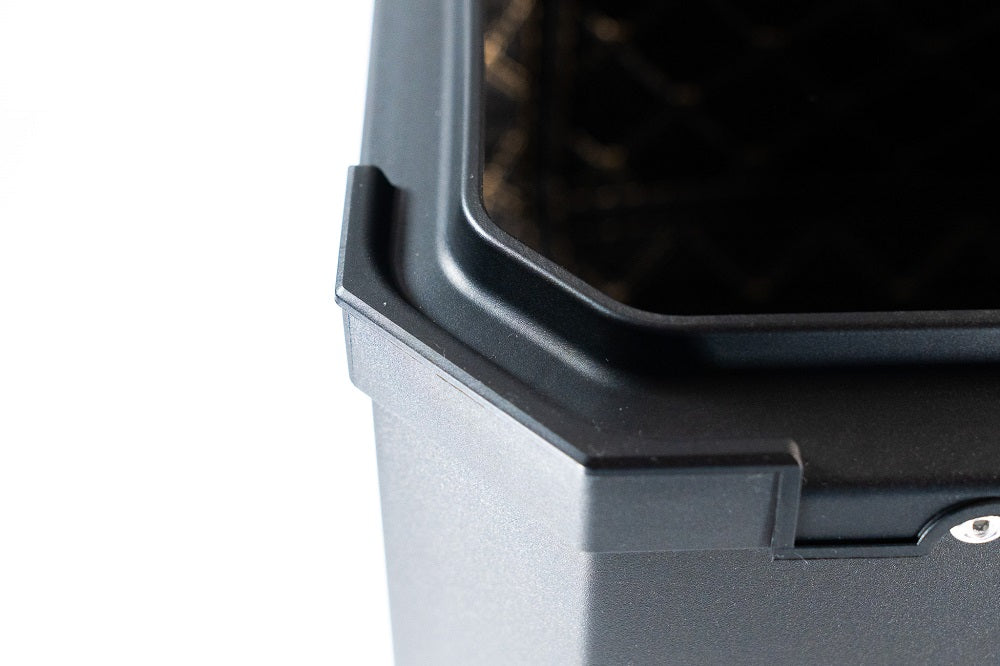 GPR Tech 45L Aluminum Universal Top Case, Black with Mounting Plate - photo 18