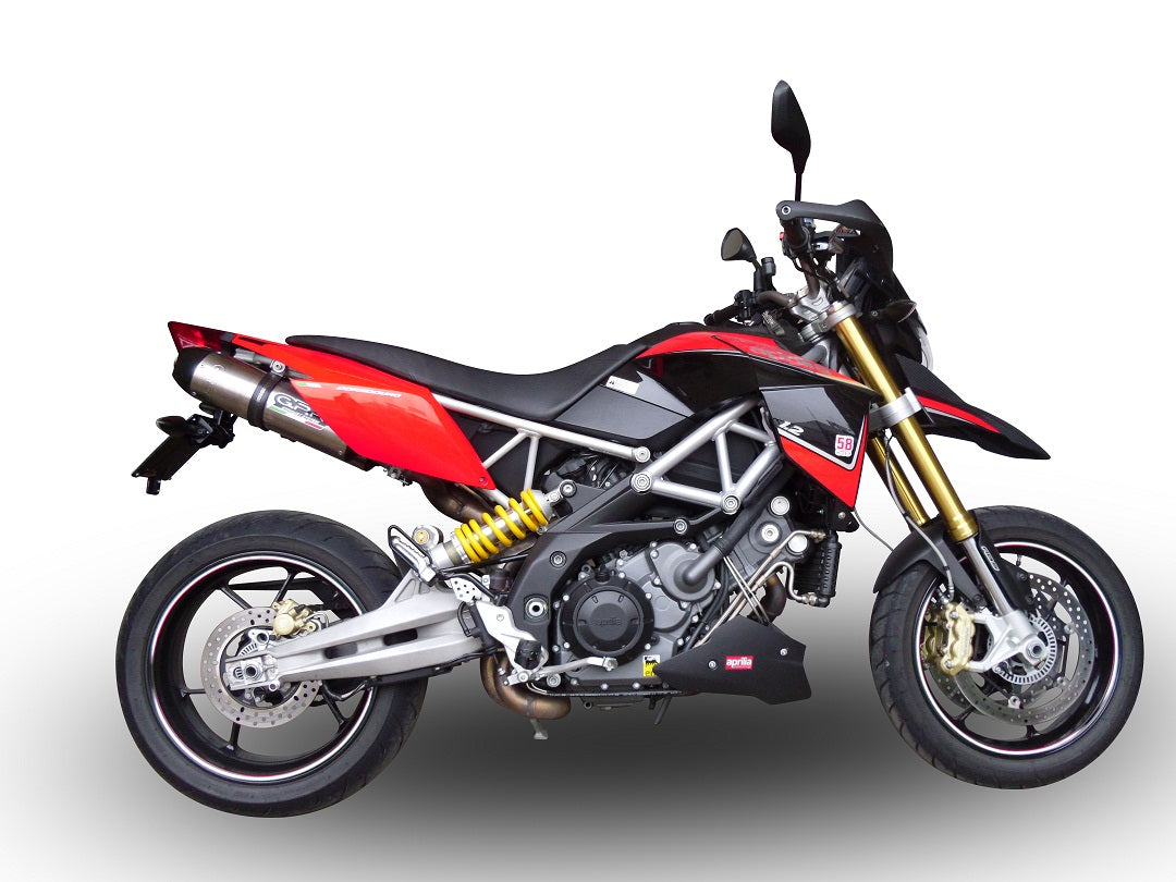 Aprilia Dorsoduro 1200 2011-2016 Exhaust GPR Double Slip-on Grand Prix Evo Titanium - photo 4