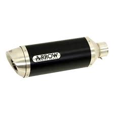 Silenciador Dark Thunder de aluminio homologado Arrow Suzuki Gladius 650 09-15 71742aon