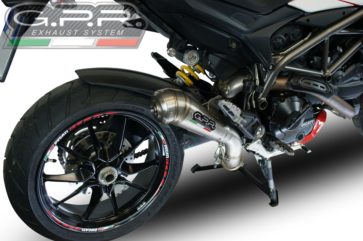 Ducati Hyperstrada 939 2016-2019 Exhaust GPR Slip-on Powercone Evo